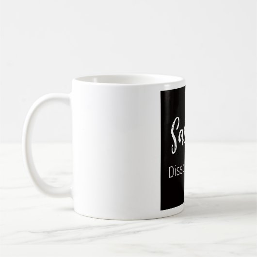 Salt Ice Coffee Mug Koffiemok (Links)
