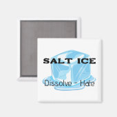 Salt Ice Magnet (Voorkant / Achterkant)