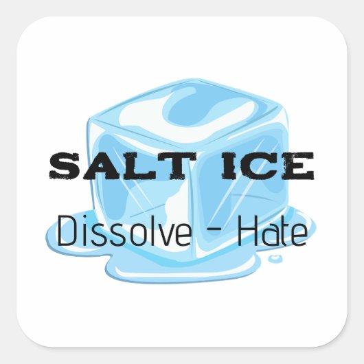 Salt Ice Sticker (Voorkant)