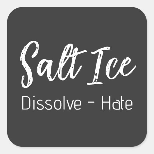 Salt Ice Sticker (Voorkant)