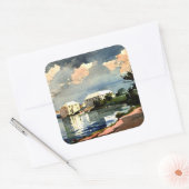 Salt Kettle, Bermuda - Winslow Homer Vierkante Sticker (Envelop)