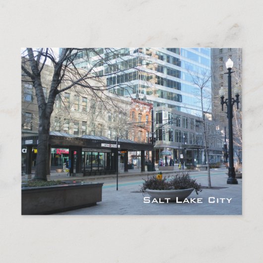 Salt Lake City Briefkaart (Voorkant)