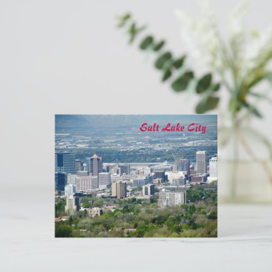 Salt Lake City Briefkaart (Staand voorkant)