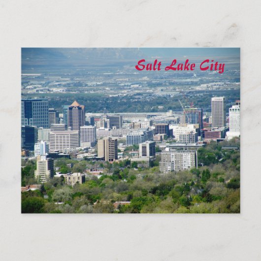 Salt Lake City Briefkaart (Voorkant)