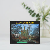 Salt Lake City Briefkaart (Staand voorkant)