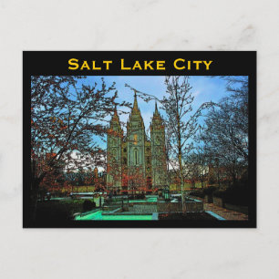 Salt Lake City Briefkaart