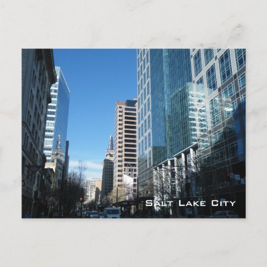 Salt Lake City Briefkaart (Voorkant)