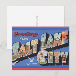 Salt Lake City Briefkaart