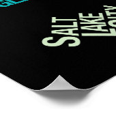 Salt Lake City, buurten: Marmalade Palette Poster (Hoek)