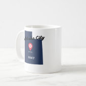 Salt Lake City coffee mug  Koffiemok (Voorkant links)