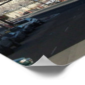 Salt Lake City en Wasatch Front Poster (Hoek)