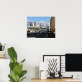 Salt Lake City en Wasatch Front Poster (Thuiskantoor)
