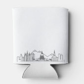 Salt Lake City gestileerd | Koelbox voor weddensch Blikjeskoeler (Achterkant)