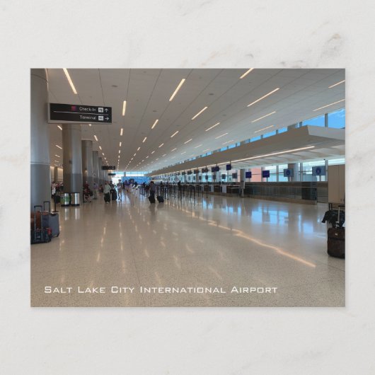 Salt Lake City Inter Briefkaart (Voorkant)