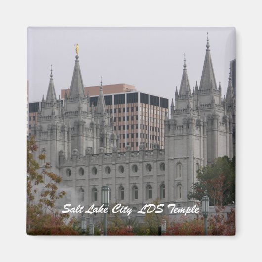 Salt Lake City LDS Temple Magneet (Voorkant)