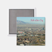 Salt Lake City Magneet (Voorkant / Achterkant)