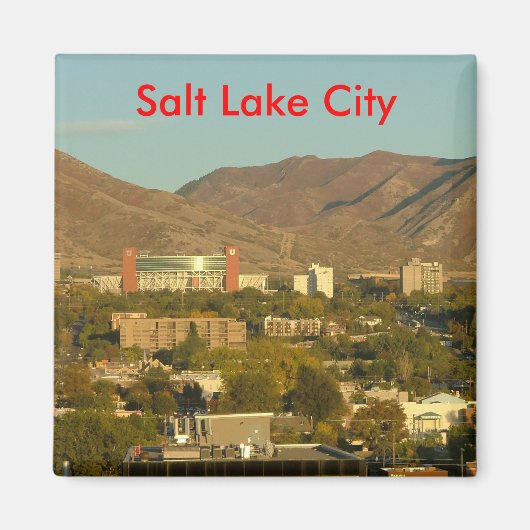 Salt Lake City Magneet (Voorkant)