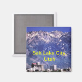 Salt Lake City Magnet (Voorkant / Achterkant)