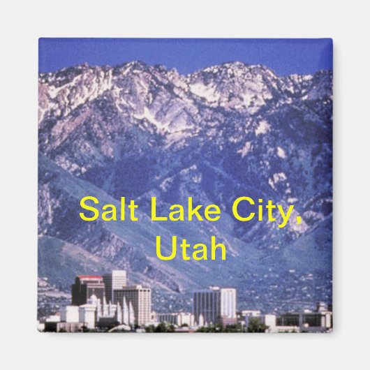 Salt Lake City Magnet (Voorkant)