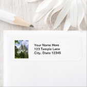 Salt Lake City Mormon Temple Label (Insitu)