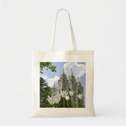 Salt Lake City Mormon Temple Tote Bag (Voorkant)