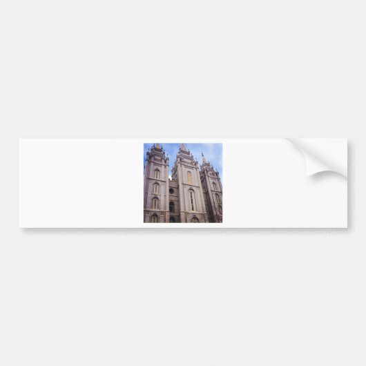 Salt Lake City Temple Bumpersticker (Voorkant)