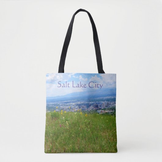 Salt Lake City Tote Bag (Voorkant)