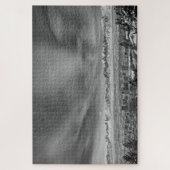 Salt Lake City, Utah Black en White - 20x30 inch Legpuzzel (Verticaal)