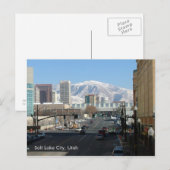 Salt Lake City, Utah Briefkaart (Voorkant / Achterkant)