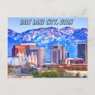 Salt Lake City, Utah Briefkaart