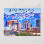Salt Lake City, Utah Briefkaart (Voorkant)