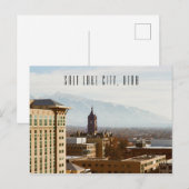 Salt Lake City, Utah Briefkaart (Voorkant / Achterkant)