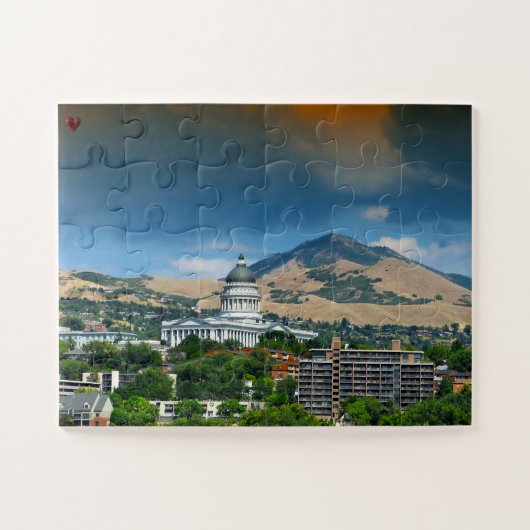 Salt Lake City Utah Legpuzzel (Horizontaal)