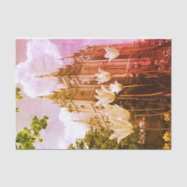 Salt Lake City, Utah Mormon Temple Tissuepapier