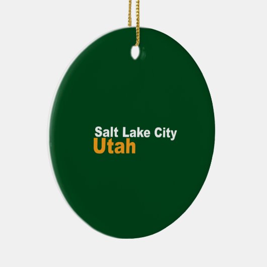 Salt Lake City, Utah Ornament (Rechts)