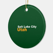 Salt Lake City, Utah Ornament (Links)