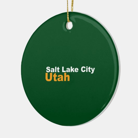 Salt Lake City, Utah Ornament (Links)