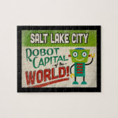 Salt Lake City Utah Robot - Funny Legpuzzel (Horizontaal)