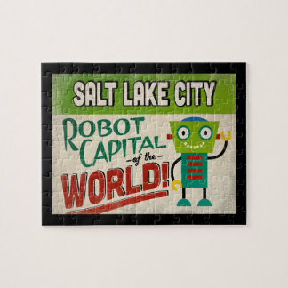 Salt Lake City Utah Robot - Funny  Legpuzzel