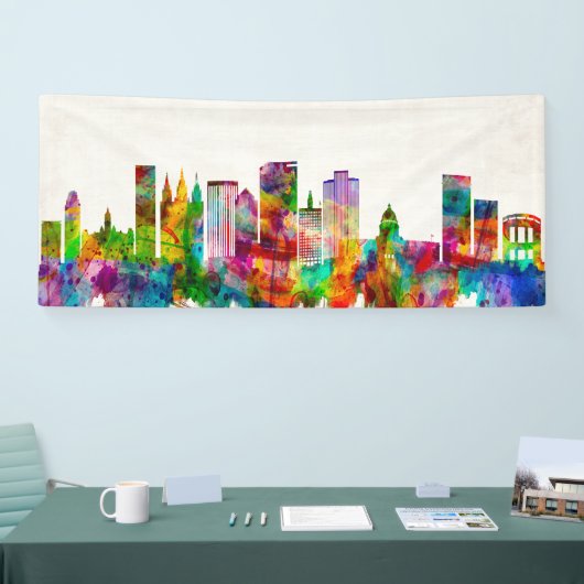 Salt Lake City Utah Skyline Spandoek (Beurs)