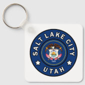 Salt Lake City Utah Sleutelhanger (Voorkant)