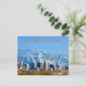 Salt Lake City Utah Souvenir Travel briefkaart (Staand voorkant)