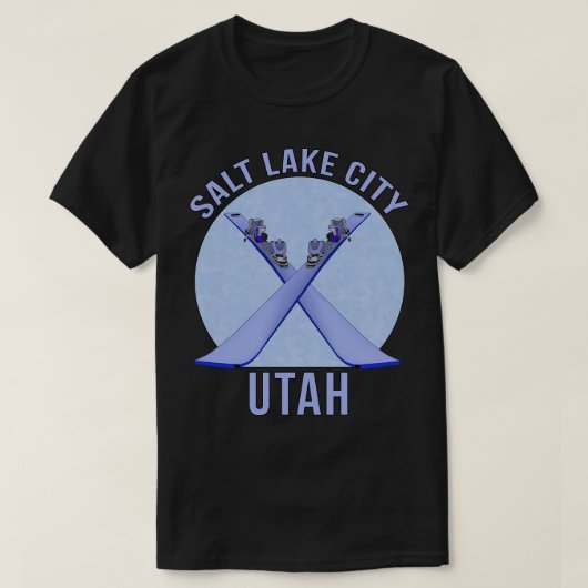 Salt Lake City Utah T-shirt (Design voorkant)