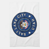 Salt Lake City Utah Theedoek (Verticaal)
