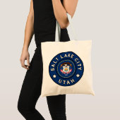Salt Lake City Utah Tote Bag (Voorkant (product))