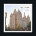 Salt Lake City Utah Travel Souvenir Koelkast Magne Magneet<br><div class="desc">Koelkast magneet afbeeldingen Salt Lake City,  Utah.</div>
