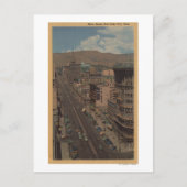 Salt Lake City, Utah - Uitzicht van Main St. Briefkaart (Voorkant)
