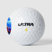 Salt Lake City Utah USA Skyline Golfballen (Logo)