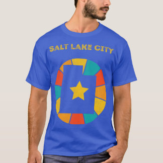 Salt Lake City Utah  Verdrietig Souvenir 1 T-shirt