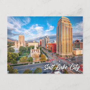 Salt Lake City, Utah, Verenigde Staten Briefkaart